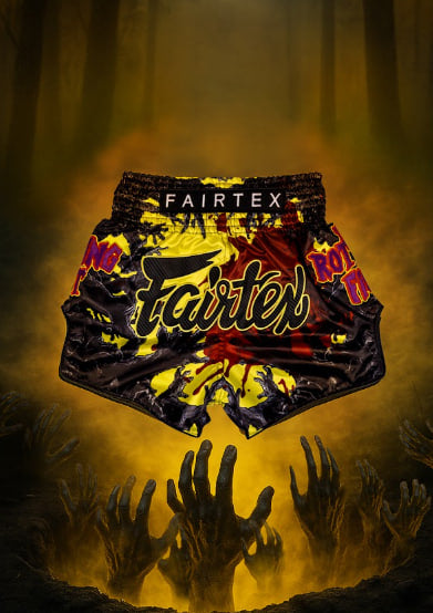 Fairtex Muay Thai Shorts BS Halloween 04(Rotting Fist)