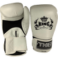 Top King Boxing Gloves Air Velcro TKBGAV White