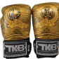 Top King Boxing Gloves TKBGCT-CN01 Black with "FOOK" & "DOUBLE HAPPINESS"