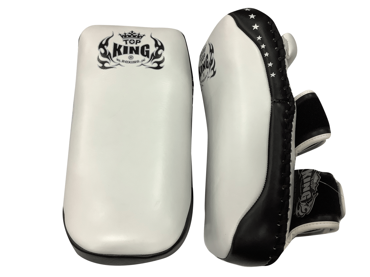 Top King Kicking Pads TKKPE (Curve) White/Black