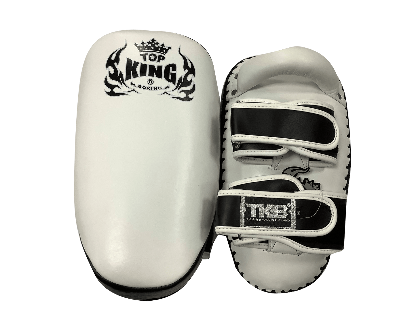 Top King  Kicking Pads TKKPU (Curve) White Black