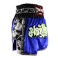 Twins Muay Thai Shorts TBS-SKULL Blue Grey - SUPER EXPORT SHOP