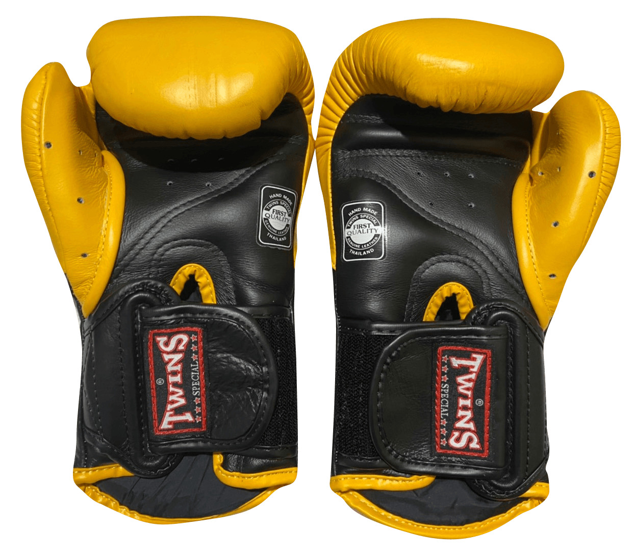 Twins Special Boxing Gloves BGVL6 Black Yellow Twins Special