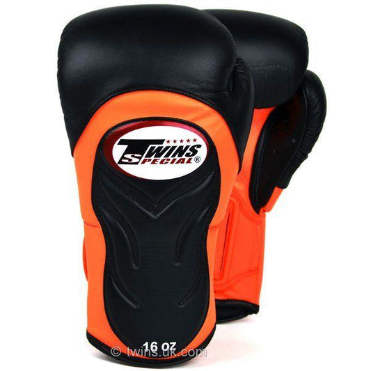 Twins Special BGVL6 ORANGE/BLACK BOXING GLOVES