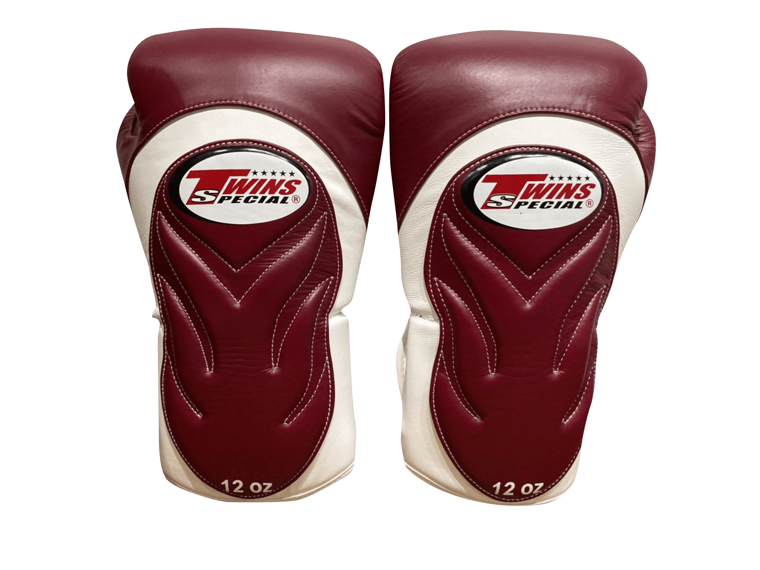 Twins Special BOXING GLOVES BGVL6 White Maroon - SUPER EXPORT SHOP