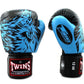 Twins Special BOXING GLOVES FBGVL3-50 LIGHT BLUE/BLACK - SUPER EXPORT SHOP