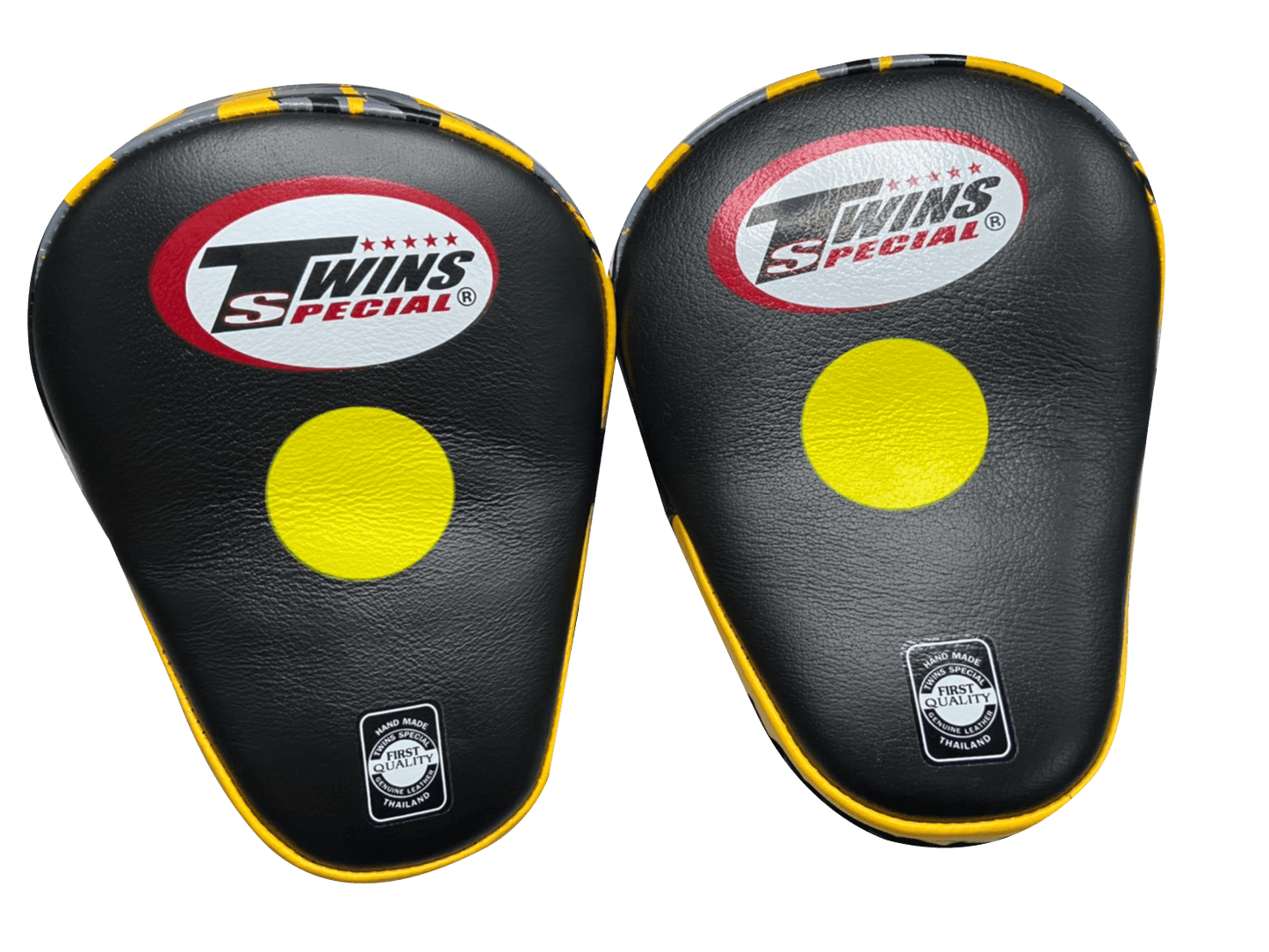 Twins Special Focus Mitts PML 10 Black Yellow - SUPER EXPORT SHOP