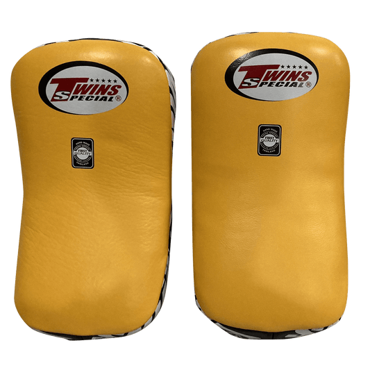 Twins Special Kicking Pads KPL10 Yellow Black