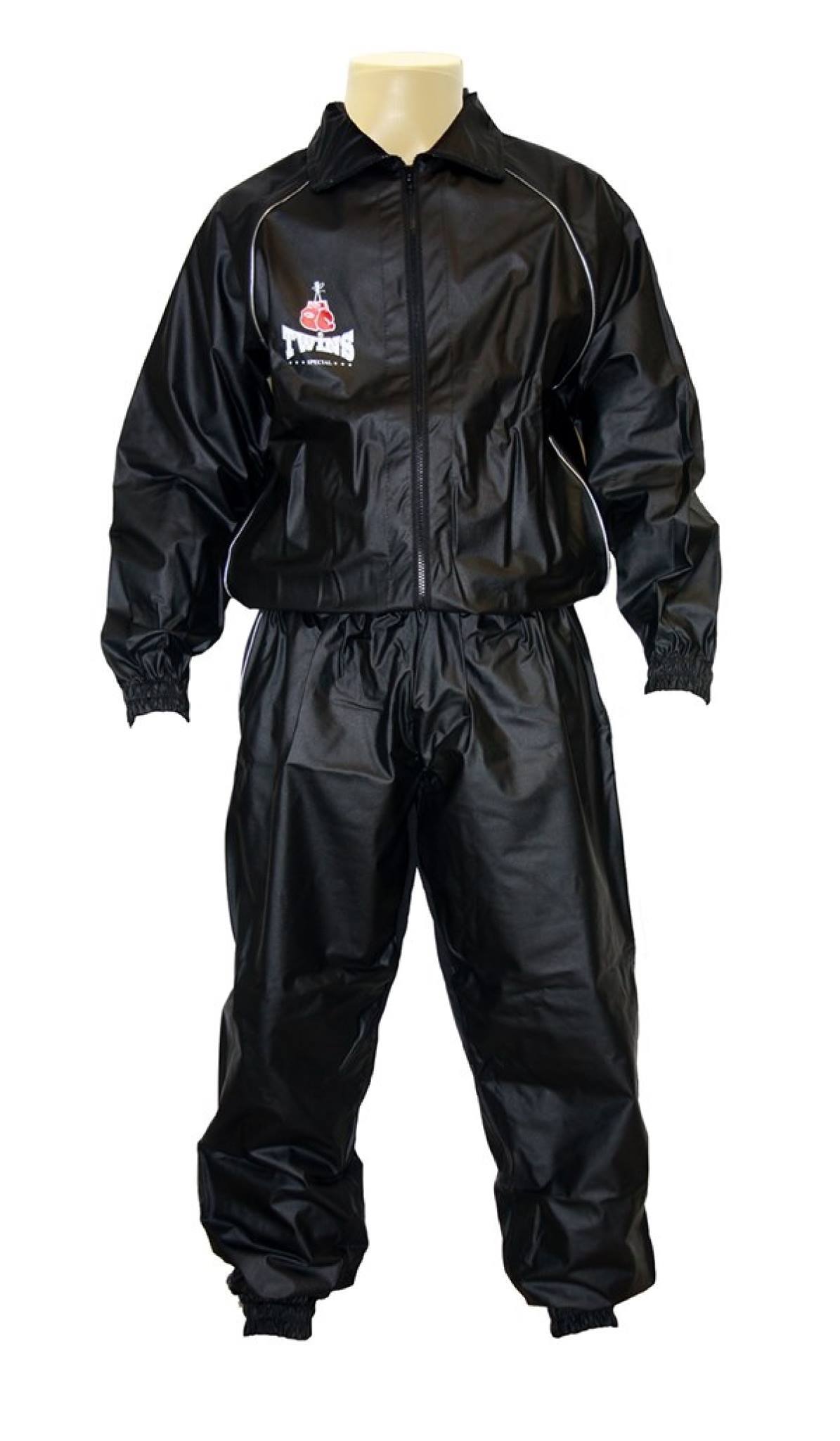 Twins Special Unisex Vinyl Sauna Suit - VSS1 Black Twins Special