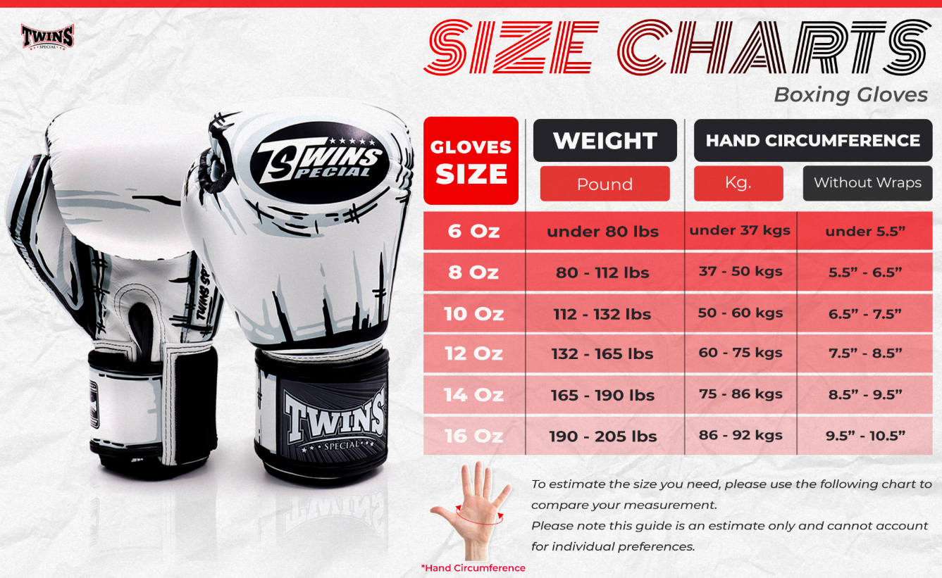 Twins Special Fancy Boxing Gloves FBGVL3-52  Gold Red