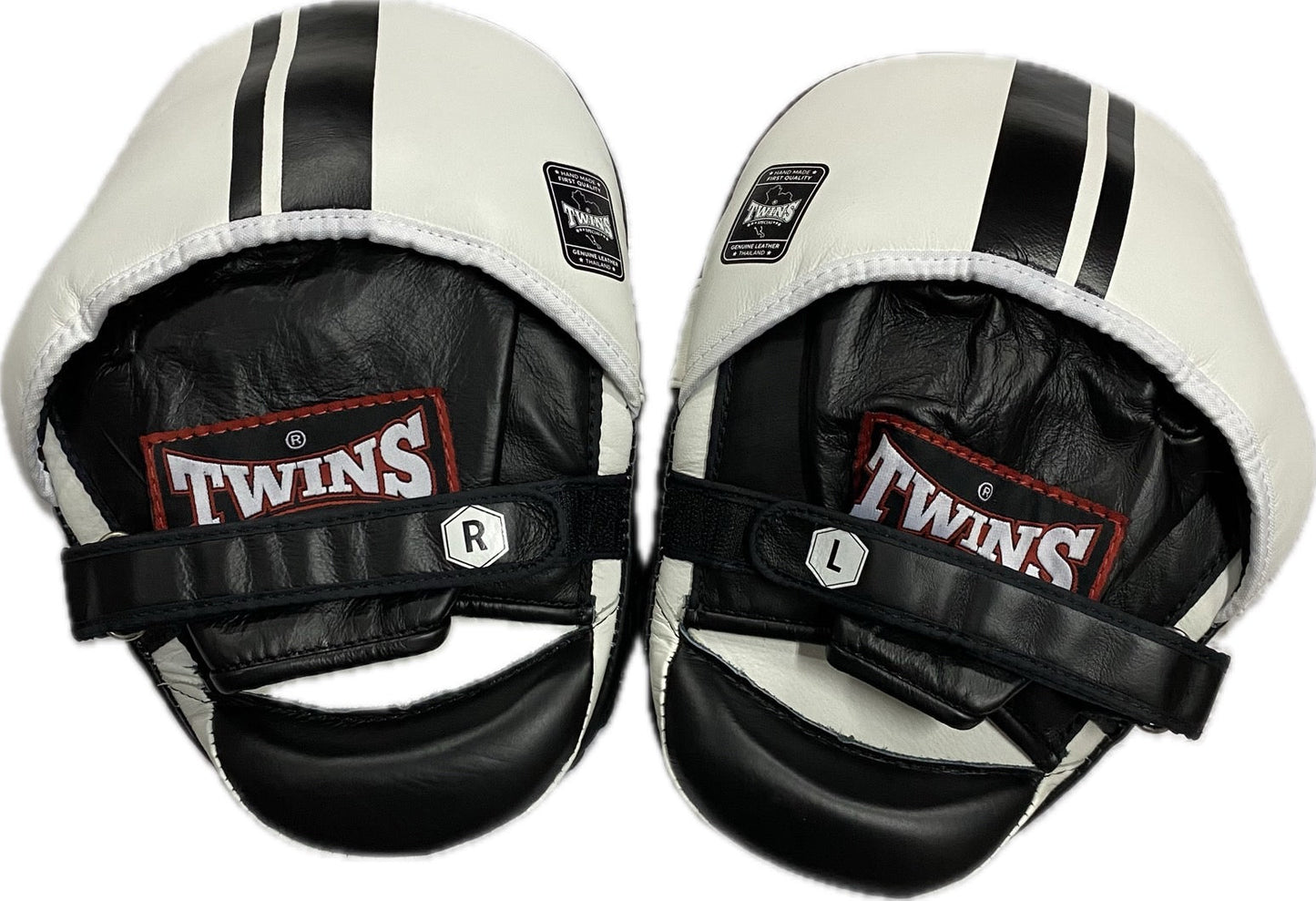 Twins Special PML14 Focus Mitts White Black